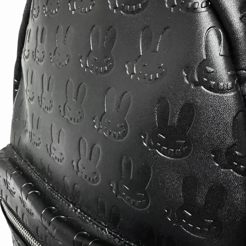 Dr. Zodiak's Moonrock Leather Backpack Black Limited Release Designer Bag READ